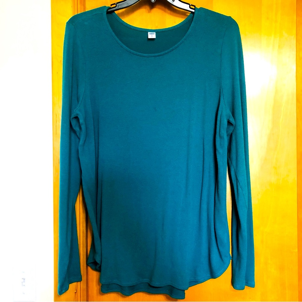 Teal Long Sleeve Old Navy Women's Top